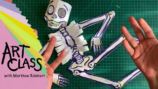 Art Class with Matthew Reinhart: Halloween Skeleton