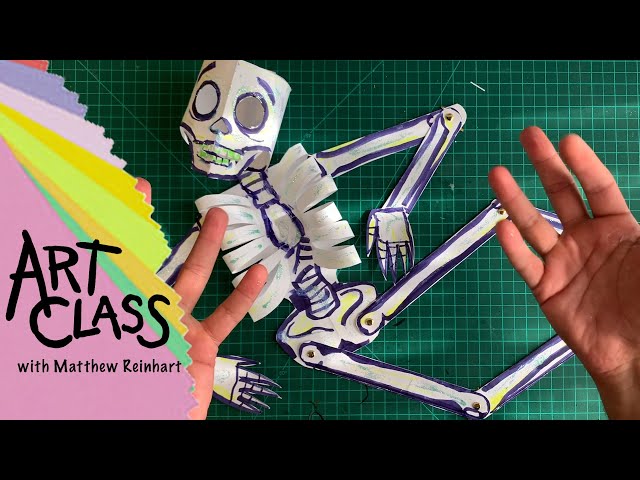Art Class with Matthew Reinhart: Halloween Skeleton