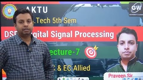 [BEC503 Digital Signal Processing][DSP UNIT-5]DSP U-5 Lec-7 