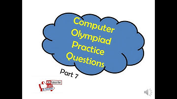 2023 Computer Science Olympiad question with answers for practice for Kids // Computer Quiz