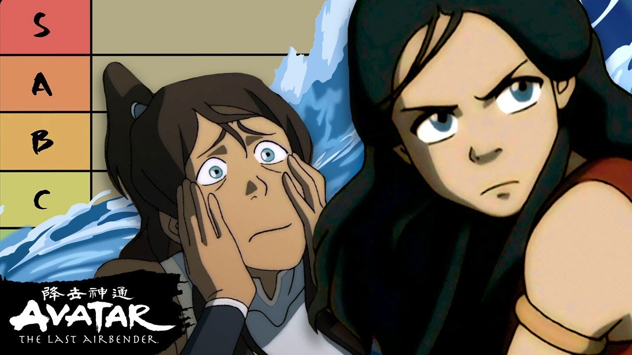 Waterbender Tier List 🌊 Avatar The Last Airbender YouTube