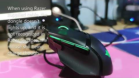 Razer Basilisk Ultimate   Cable issue