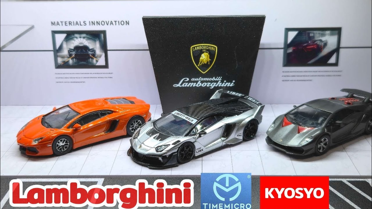 ランボルギーニ ミニカー 3台セット autoart ランボルギーニ ミニカー 3台セット autoart