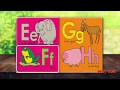 美語早教英語繪本|ABC字母&單詞 English learning for kids&toldders ABC WORDS