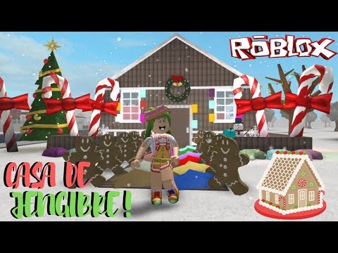 Mi Nueva Casa De Jengibre En Bloxburg Roblox Youtube - roblox bloxburg christmas update 2018 how to get 35 robux