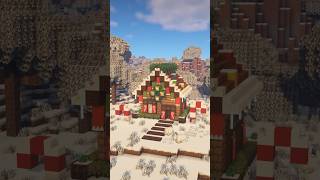 Minecraft Christmas House | Simple & Beautiful Design