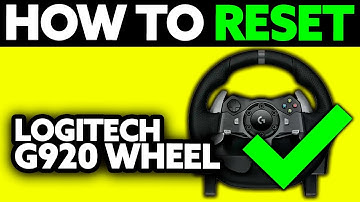 How To Reset Logitech G920 Wheel (2025) - Step by Step