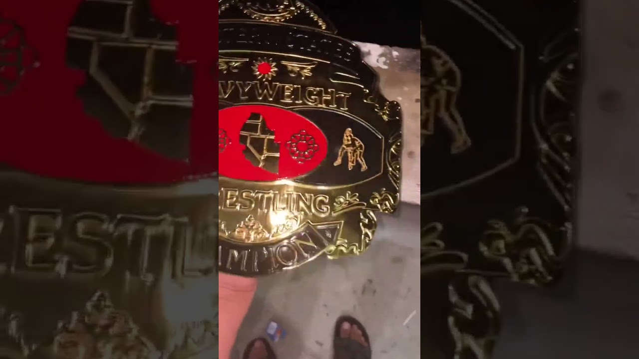 #wrestlingbelt