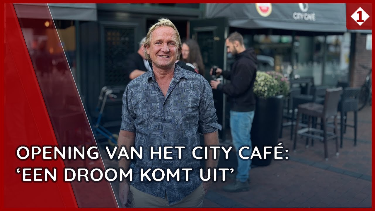 Feestelijke opening van het City Café in Stadskanaal