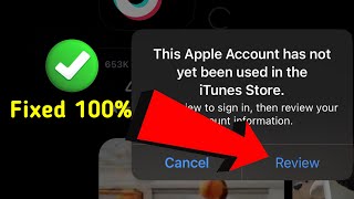 this apple account has not yet been used in the itunes store problem solve | Fixed App Store Problem screenshot 3
