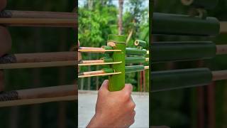 Bamboo Creations with 3 archar  #bamboo #diy #Toy