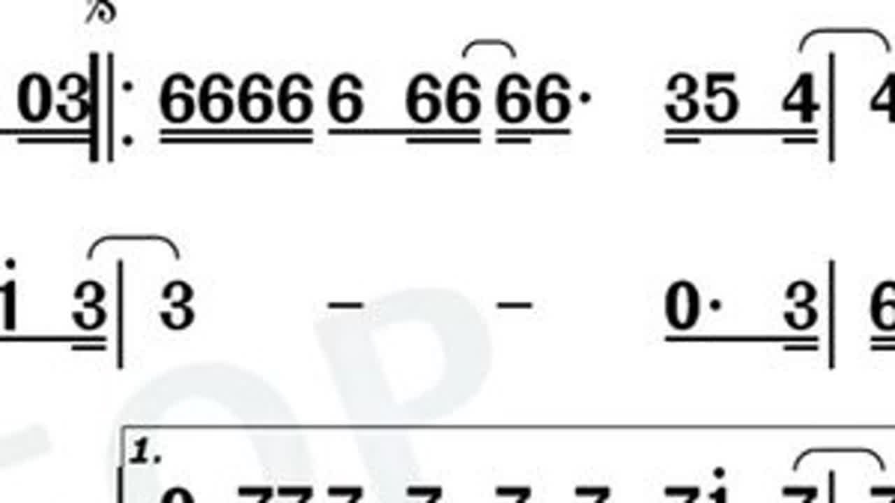 《有没有人告诉你》bB动态歌谱