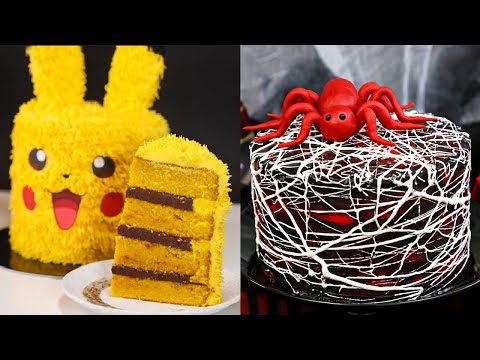 13-cartoon-cake-decorating-ideas-for-kids-|-easy-cake-design-ideas-|-fine-food-factory