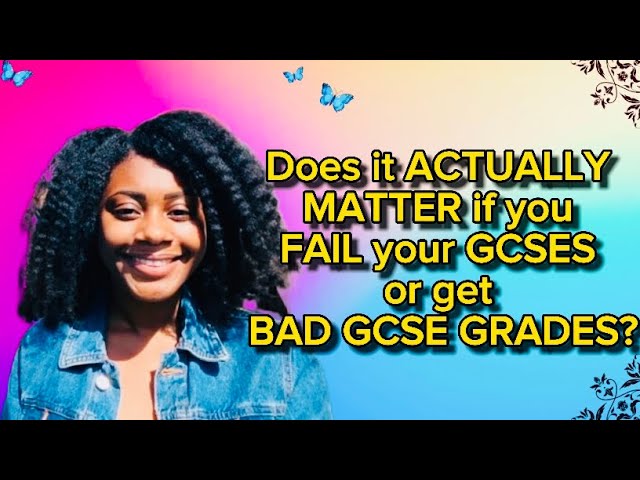 What REALLY happens if you fail your GCSE exams or get BAD GCSE GRADES?  (The truth) 