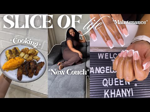 SLICE OF LIFE: New couch unboxing, cooking, uni, maintenance & more