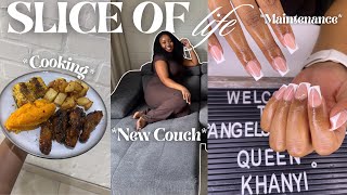 SLICE OF LIFE: New couch unboxing, cooking, uni, maintenance & more