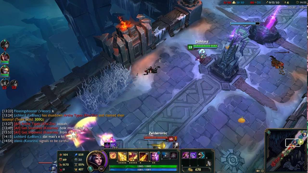 LOL - LEBLANC GAMEPLAY ASSASIN UPDATE 2016 - SEASON 7