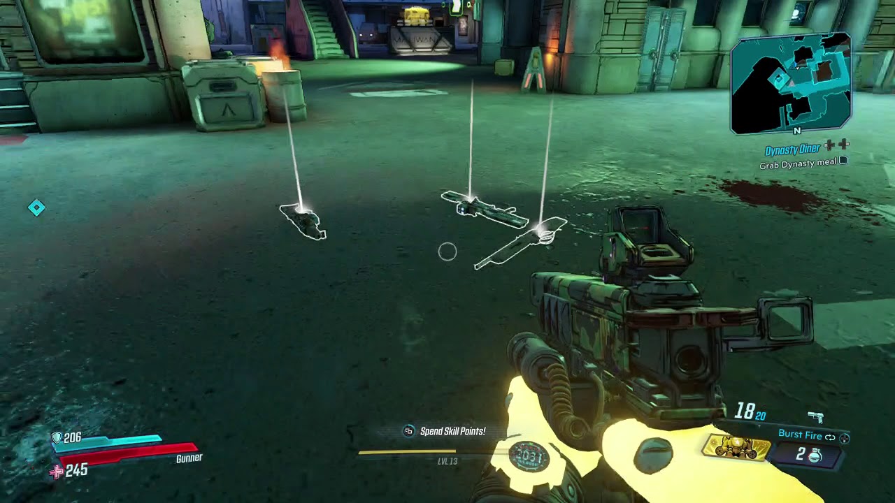 Borderlands 3 Defeat Boss Burger Eater Archer Rowe with Feral Raptor