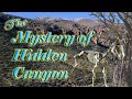 The Mystery of Hidden Canyon