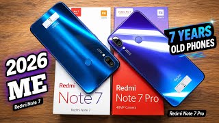 Redmi Ke 7 Years Purane Phones Ki Unboxing - Note 7 &amp; Note 7 Pro 