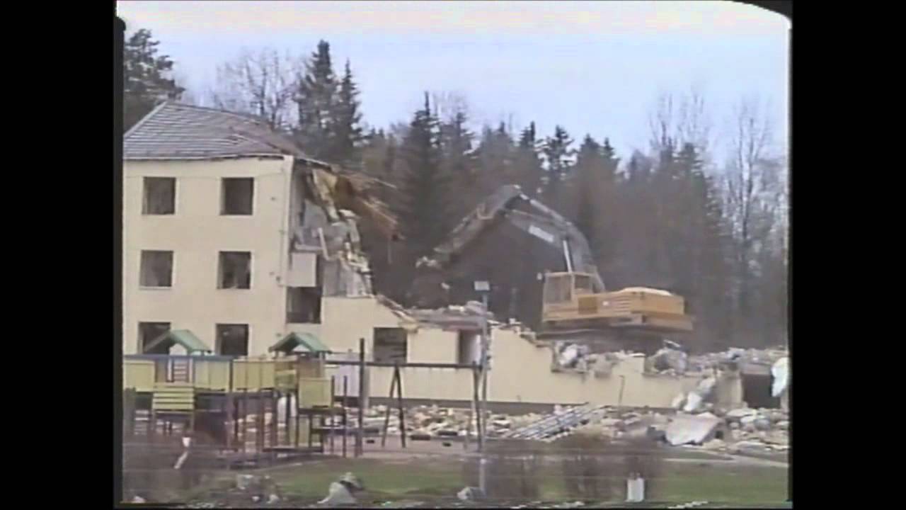 Rivning i Morgongåva