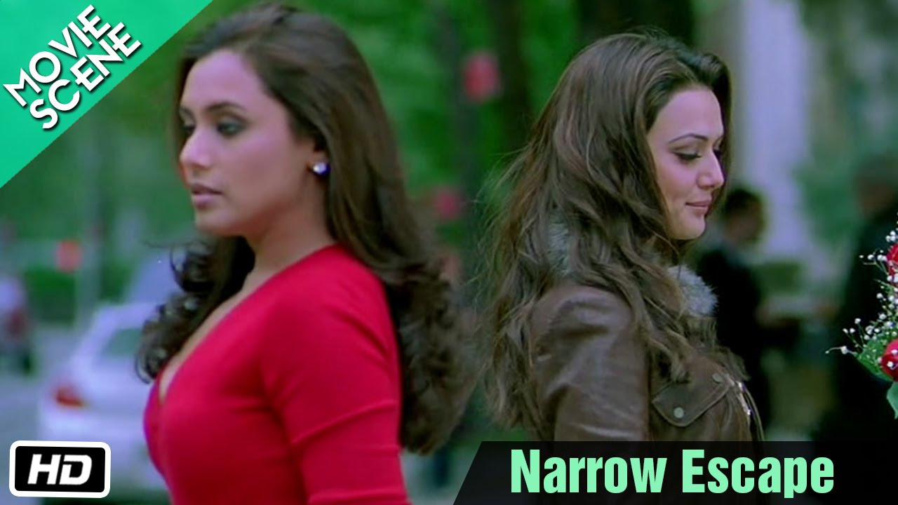 Narrow Escape   Movie Scene   Kabhi Alvida Naa Kehna   Shahrukh Rani Preity