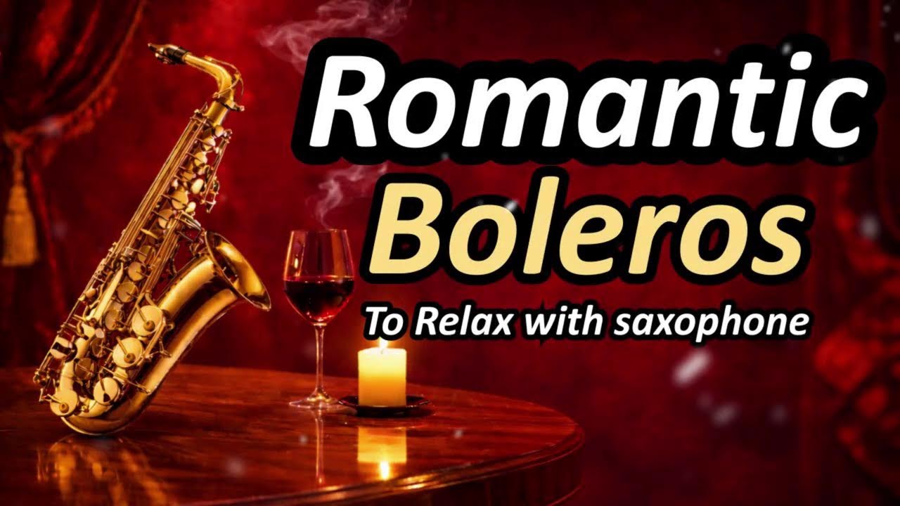 EN VIVO: BOLEROS para Enamorados 💕 Saxofón que Acompaña la Noche