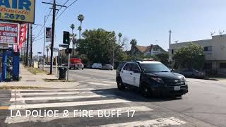 LAFD AP65 RESPONDING