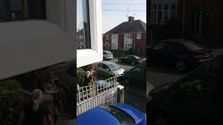 Parking over neighbours drive way... Again, again.