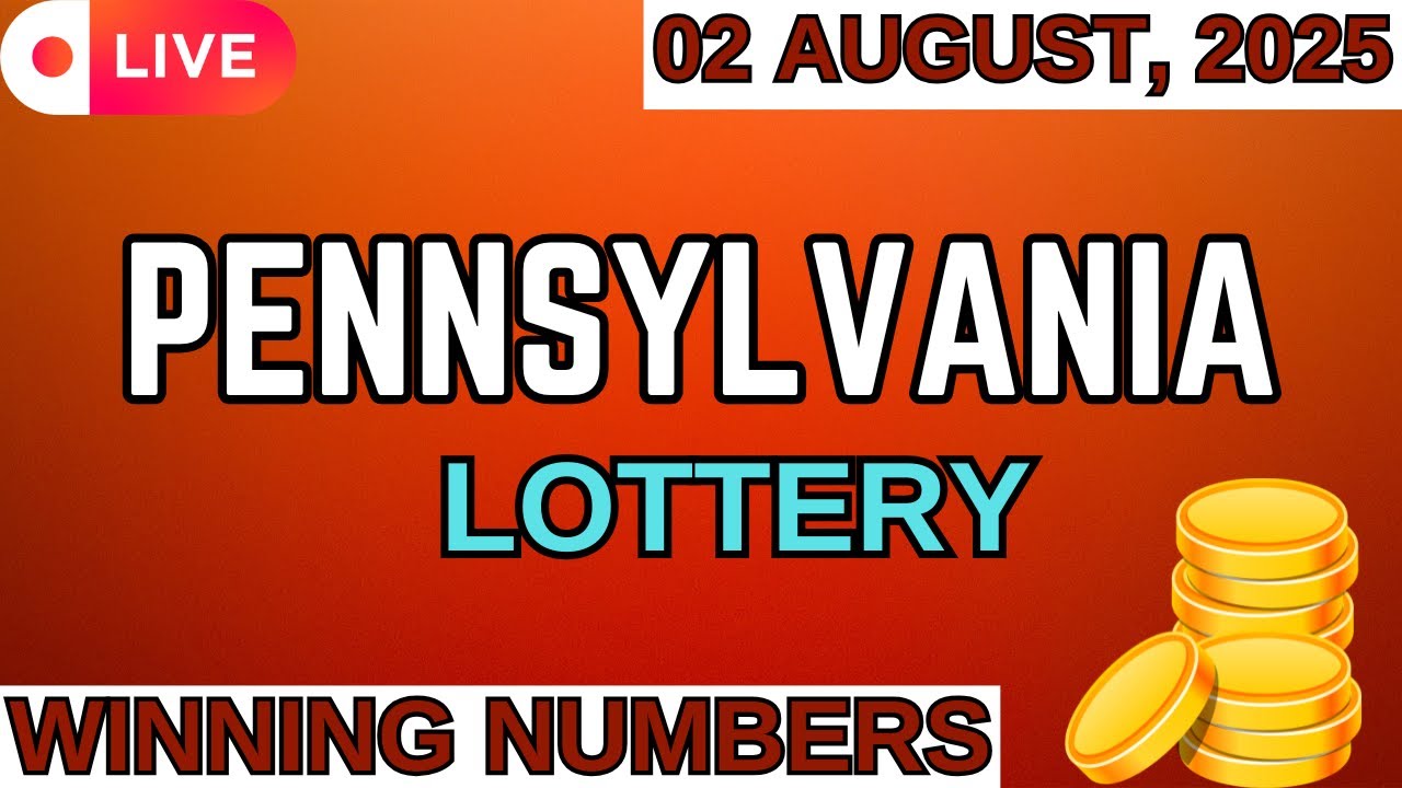Pennsylvania Day Lottery Results For - 02 Aug, 2025 - Pick 2 - Pick 3 - Pick 4 - Pick 5 - Powerball