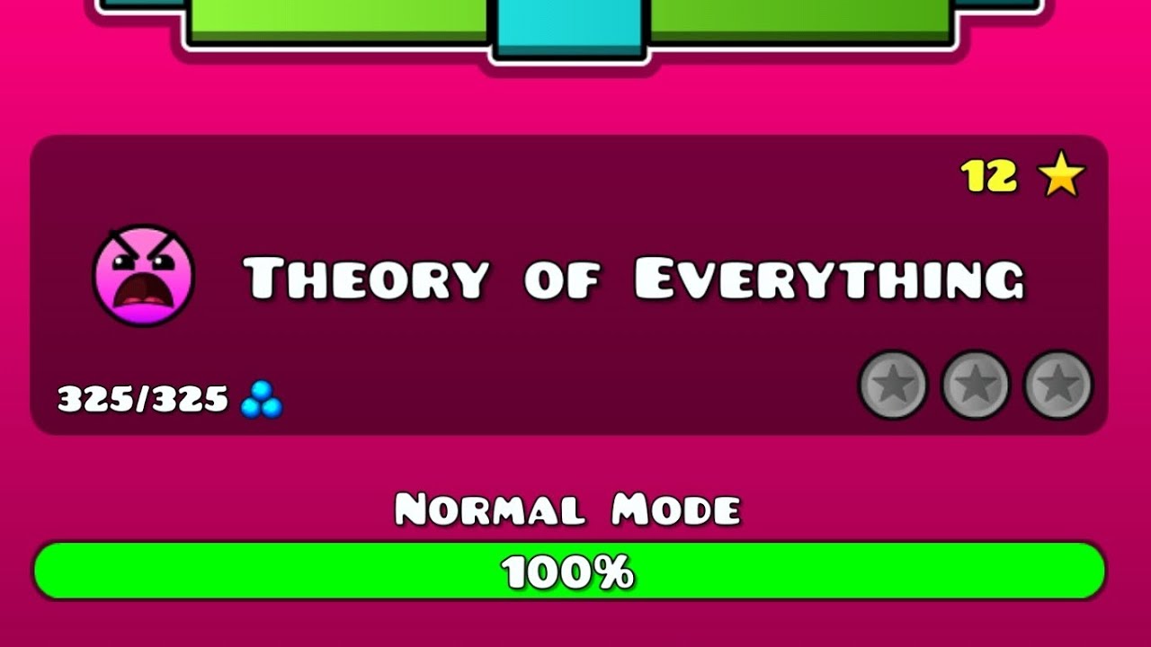 Theory of Everything • Nivel completo GD YouTube
