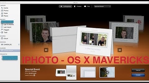 iPhoto - OS X Mavericks Update