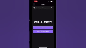 Migration from Pillar Wallet to PillarX - Connect your wallet - Updated
