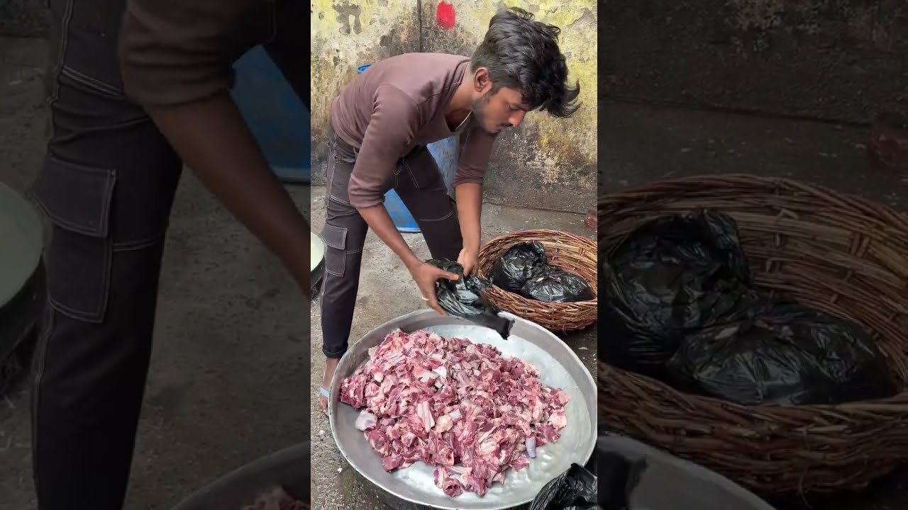 Lucknow Most Famous Handi Mutton Korma Making | Indian Street Food