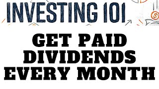 How To Get Paid Passively Every Month For Doing Nothing | Dividend Strategies And Tips