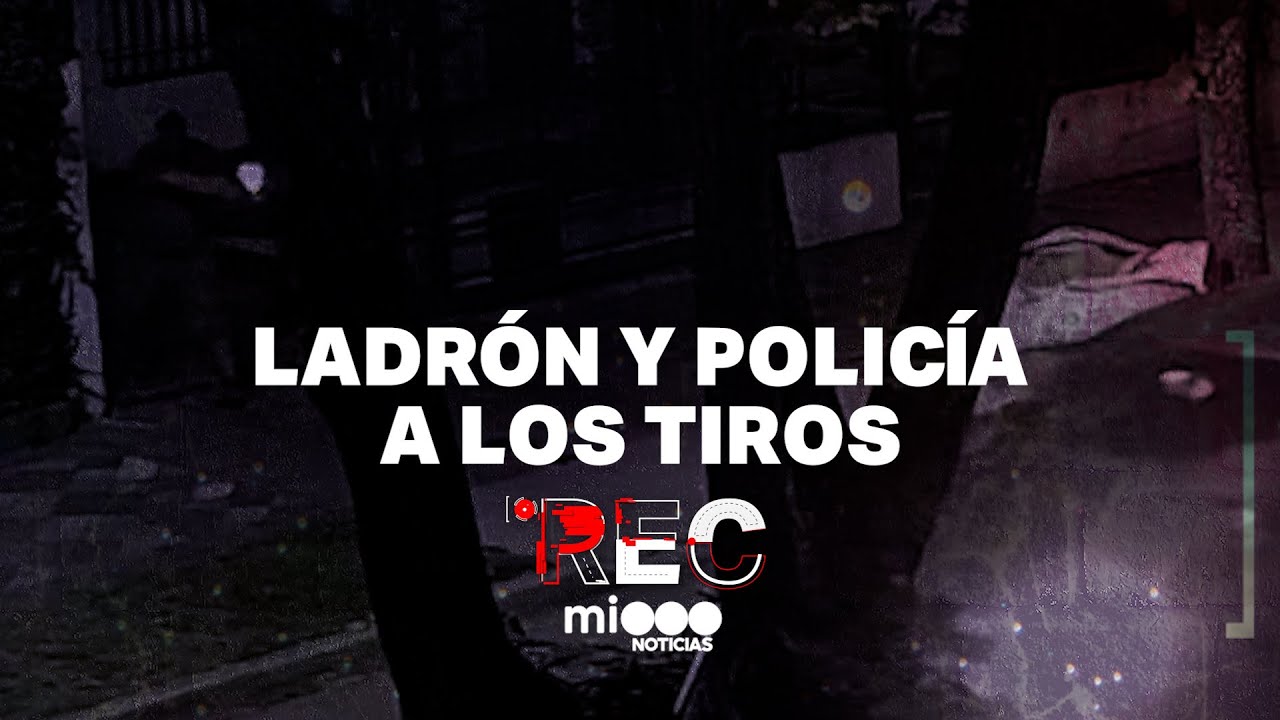 LADRÓN Y POLICÍA A LOS TIROS - LADRÓN CAMALEÓN - #REC