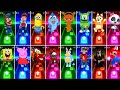 BUS EATER 🆚 EXTRA SLIDE 🆚 SKIBIDI TOILET 🆚 HOUSE HEAD 🆚 ODDBODS | Tiles Hop EDM Rush!