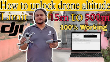 How to unlock Drone altitude limit 15m to 500m | 100% working | DJI mini 2 | #kick2go
