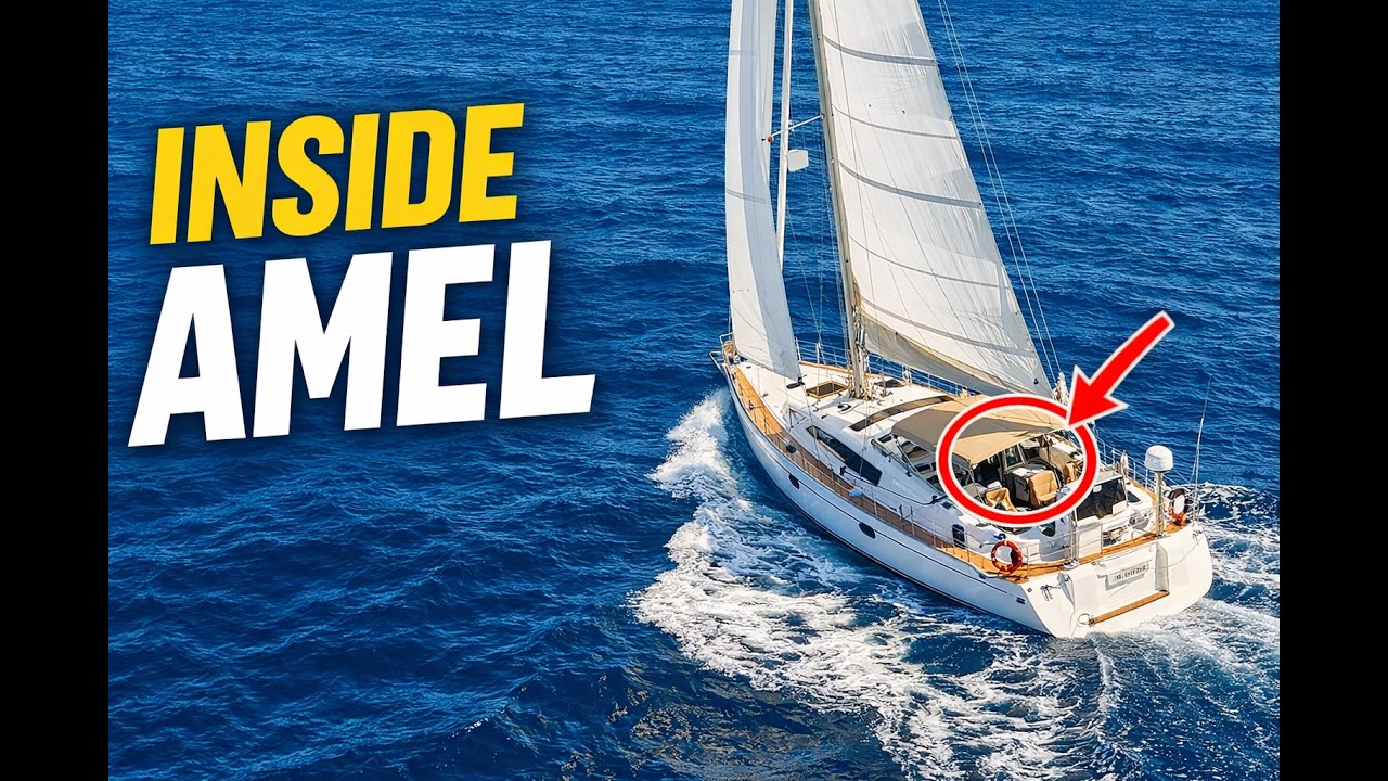 Inside an Amel Sailing Yacht | Built for Bluewater Adventures