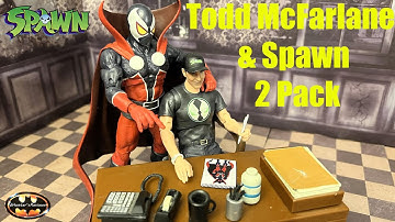 McFarlane Spawn Todd McFarlane & Original Spawn 2 Pack Action Figure Review & Comparison