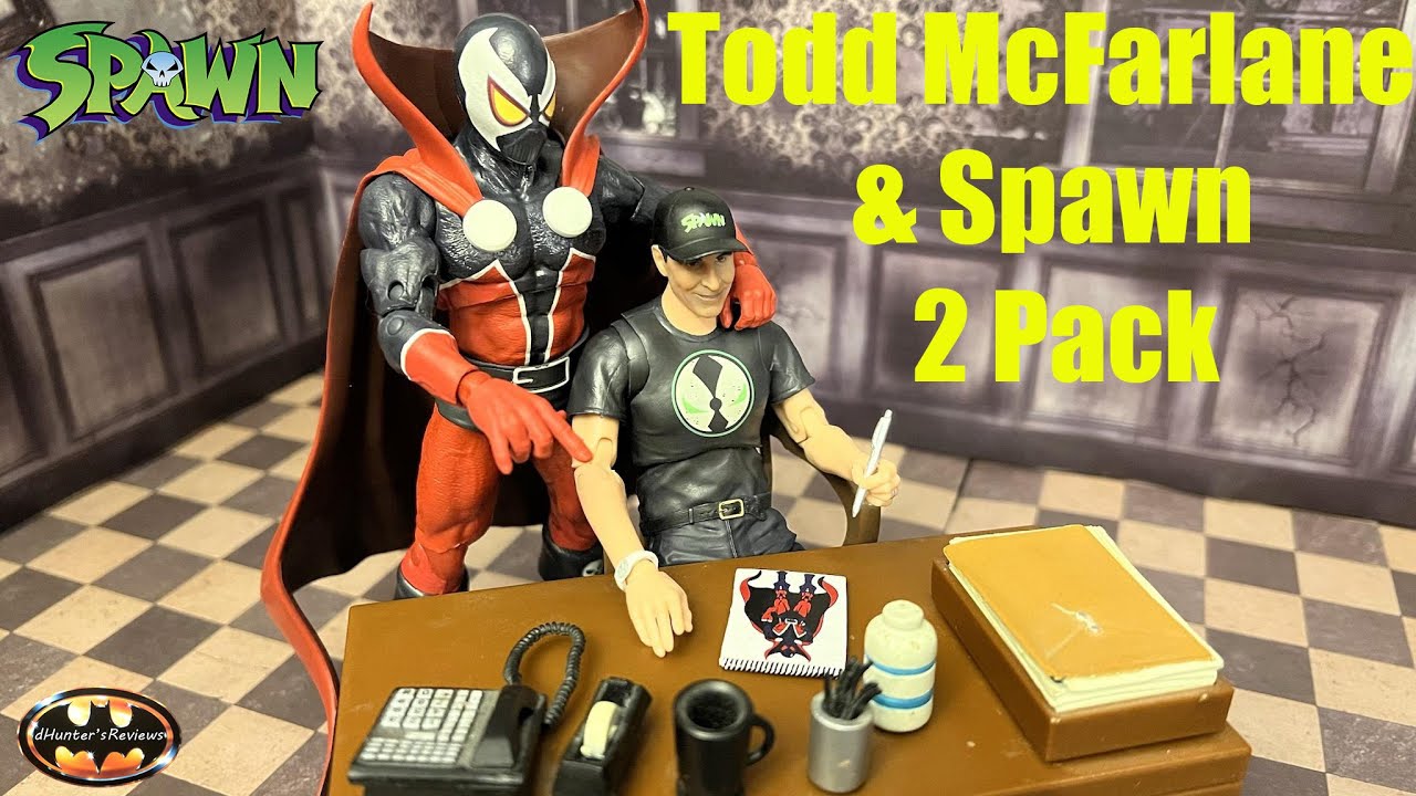 Обзор и сравнение наборов фигурок «McFarlane Spawn Todd McFarlane & Original Spawn» из 2 штук