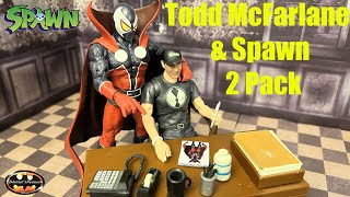 McFarlane Spawn Todd McFarlane & Original Spawn 2 Pack Action Figure Review & Comparison