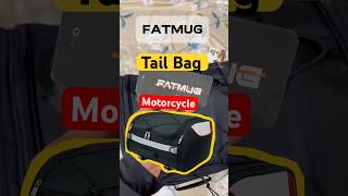 FATMUG motorcycle Tail Bag | Bugdet Bag for Bike | #tailbag #topbox