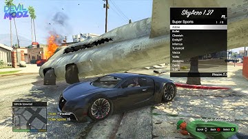 GTA 5 NEW MOD MENU 1.27/TU27 SKYACRO V5.5 RELEASE JTAG/RGH XBOX 360 BAN BYPASS + Download