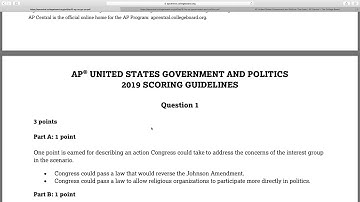 AP Gov Concept Application 1