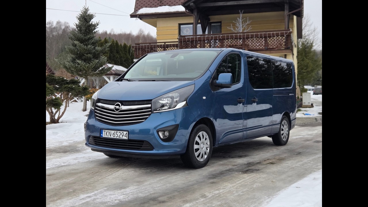 Opel Vivaro Long | 9 osób | Navi | Nawiewy | 140tys. km!