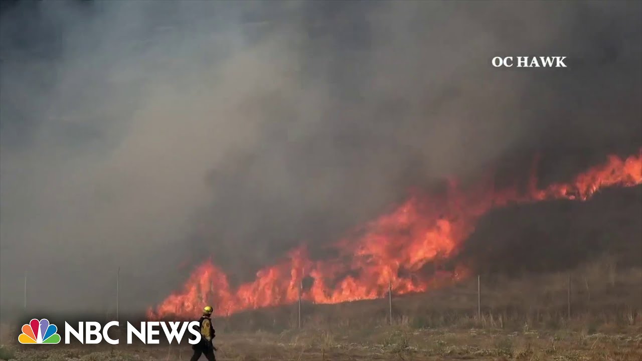 Wildfires break out in California as deadly heat wave persists