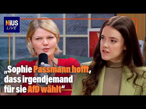 Verständnis für AfD-Wähler: Linken-Ikone Sophie Passmann bricht Tabu | NIUS Live