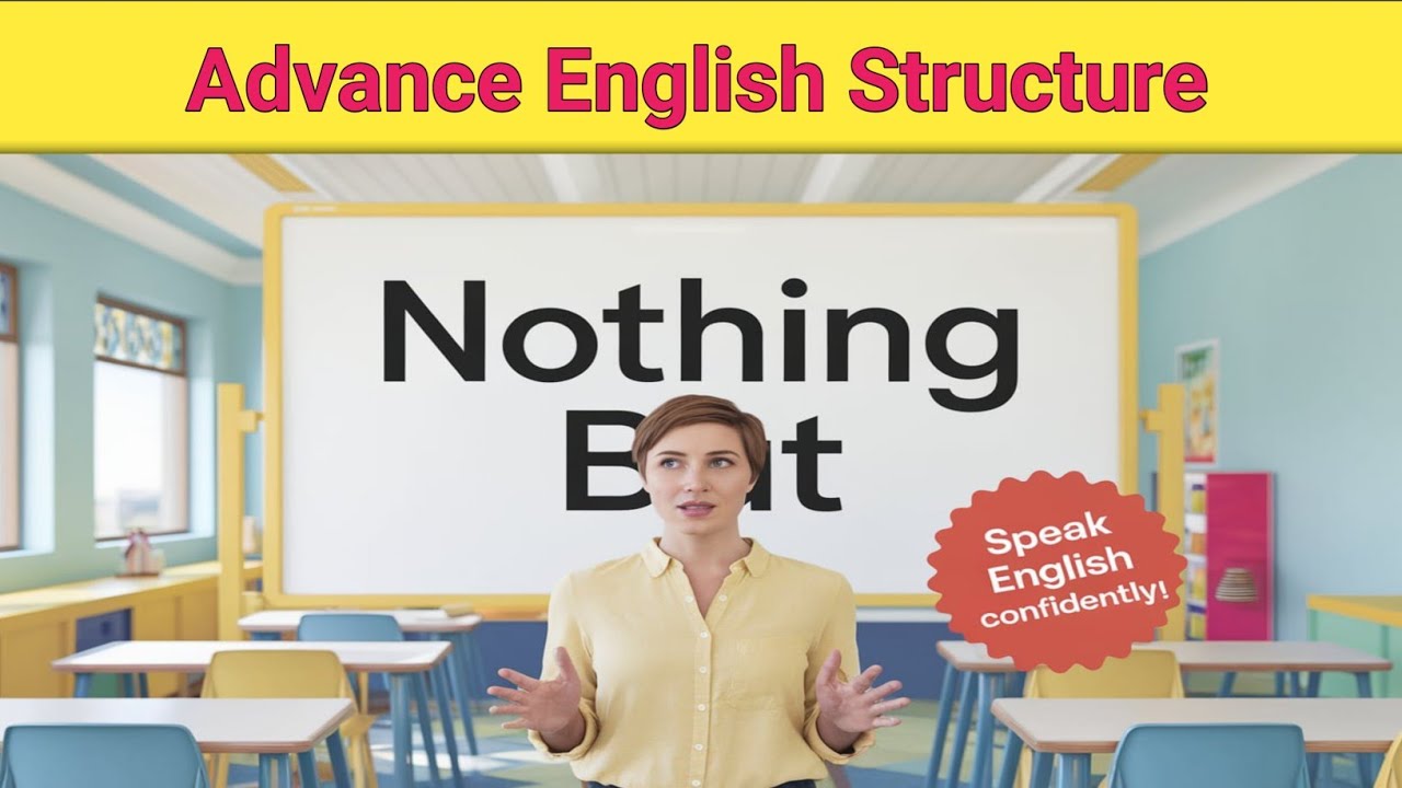Nothing but Use in spoken English | English speaking practice #english ...