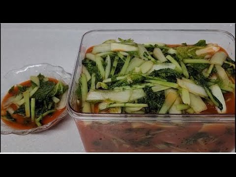 열무🌿 김치는 이렇게 하면 깔깔하고 시원해서 넘 맛있어요